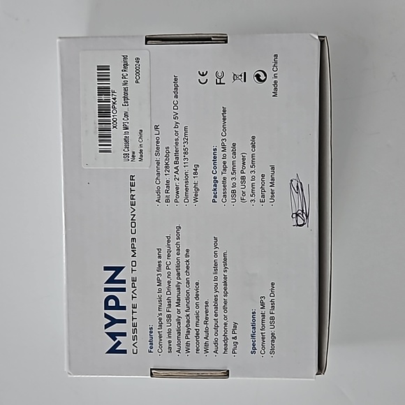 MyPin Cassette Converter - Picture 3 of 6